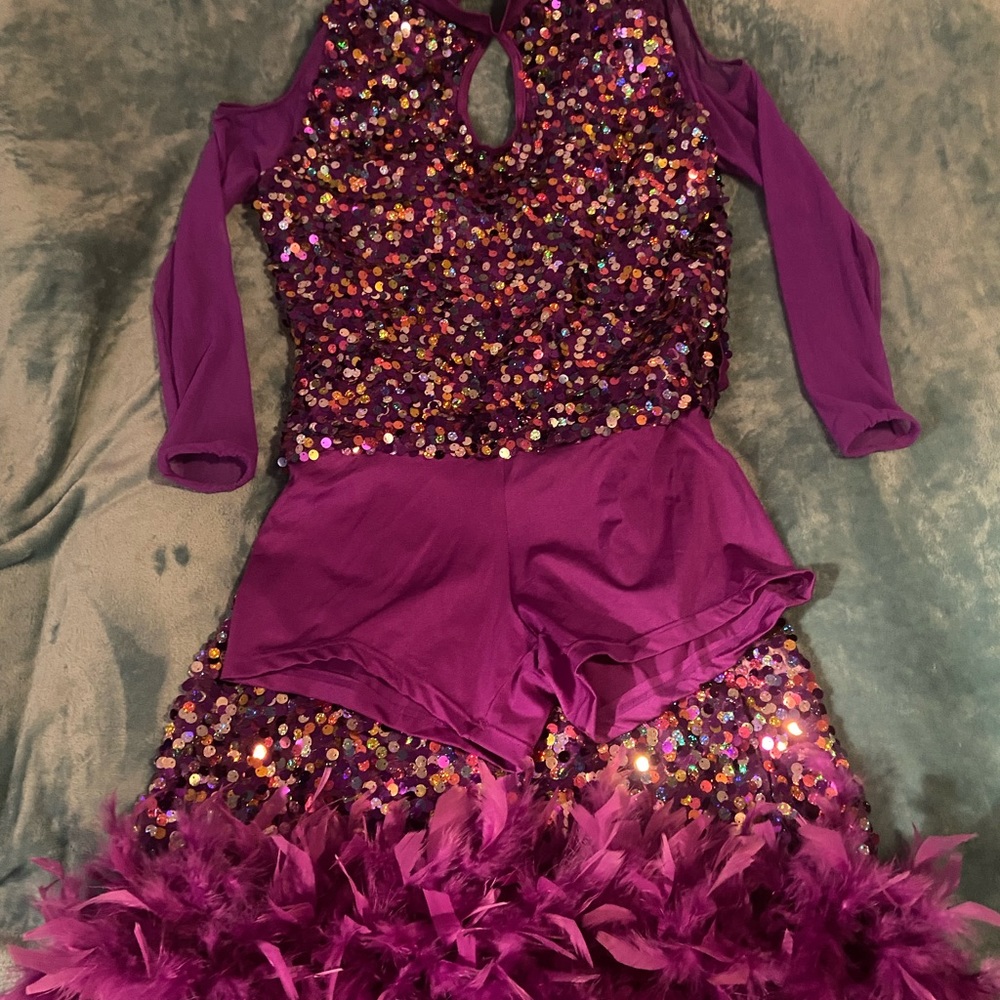 Womens XXL Dance Costume..Worn once for 20 minutes